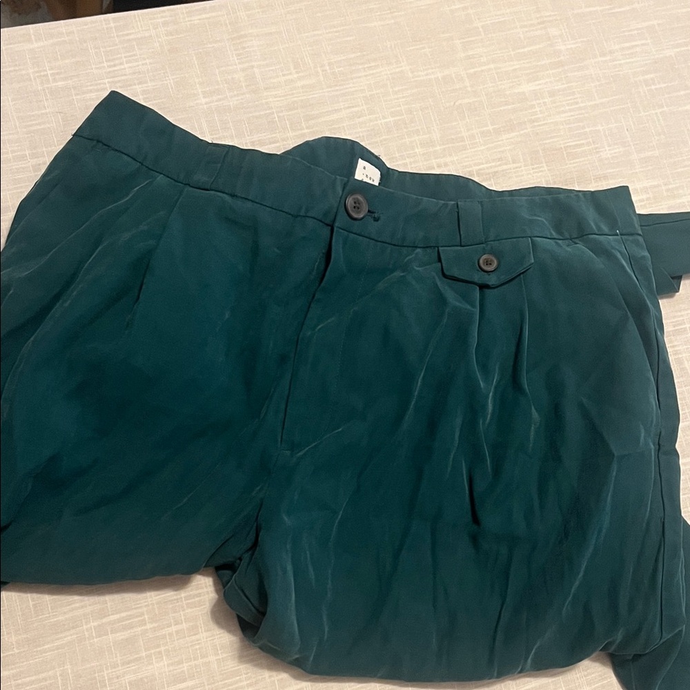 a new day Teal Trousers